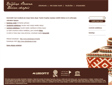 Tablet Screenshot of dainuskapis.lv